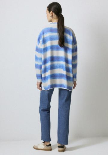 Длинный пуловер