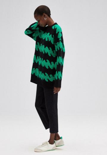 Длинный пуловер