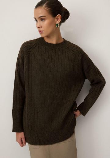 Длинный пуловер