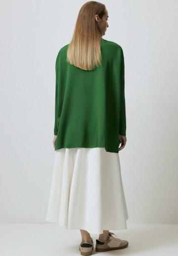 Длинный пуловер