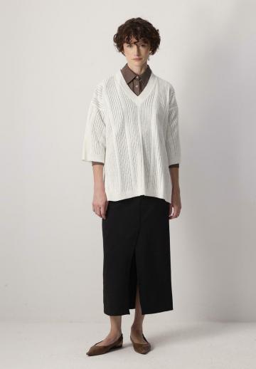 Длинный пуловер