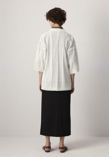 Длинный пуловер