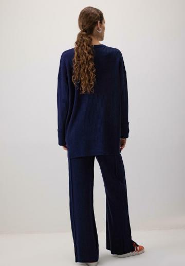 Длинный пуловер