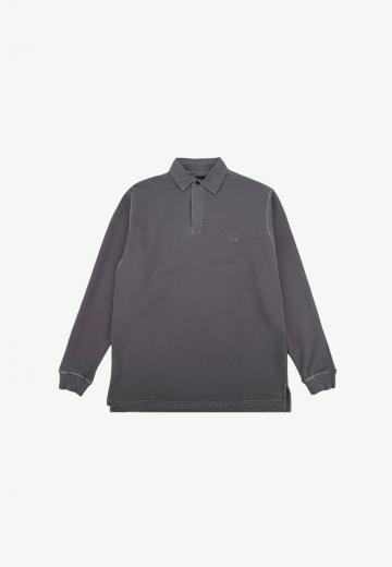 Поло с длинным рукавом