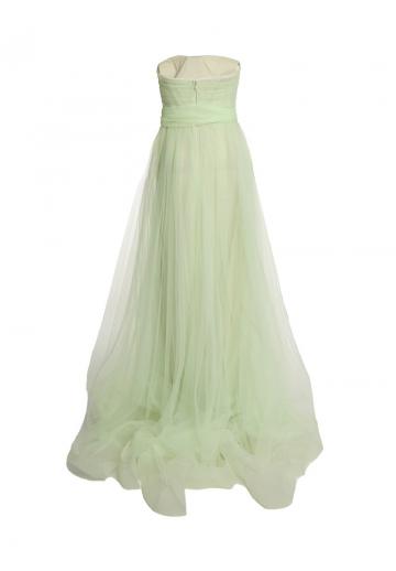 Платье без бретелек