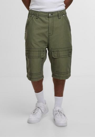 Брюки с накладными карманами