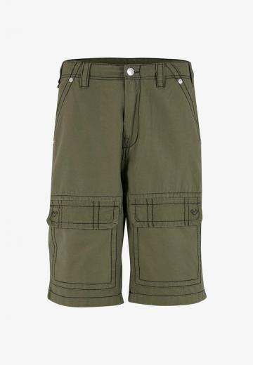 Брюки с накладными карманами