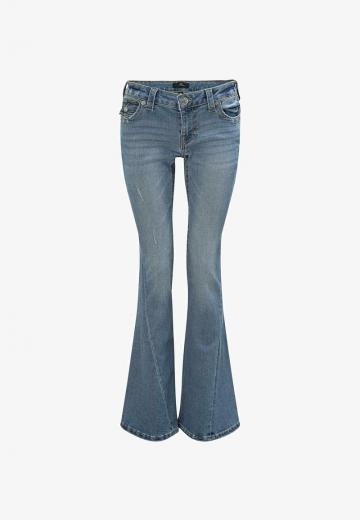 Клешеные джинсы