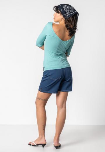 Майка с рукавом три четверти