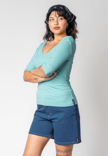 Майка с рукавом три четверти