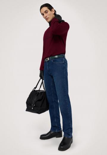 Прямые джинсы