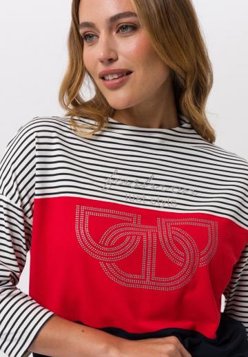 Майка с рукавом три четверти