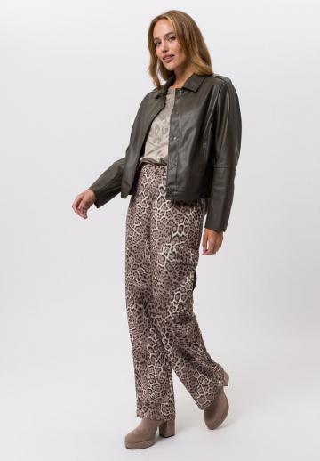 Атласная блузка