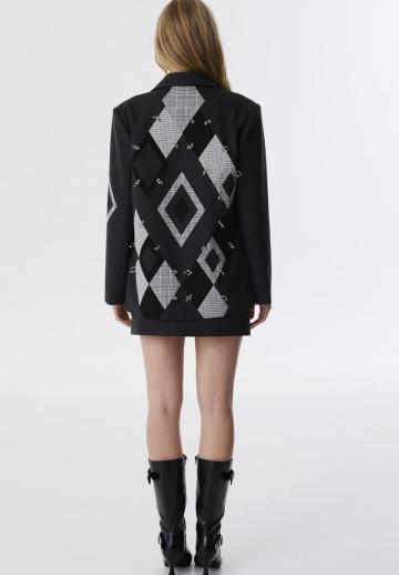 Длинный блейзер