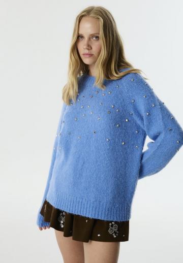 Длинный пуловер