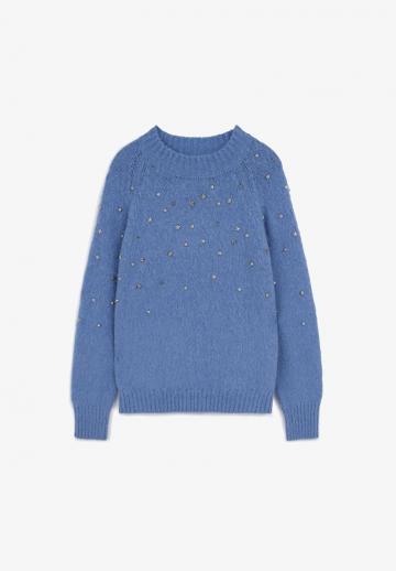 Длинный пуловер