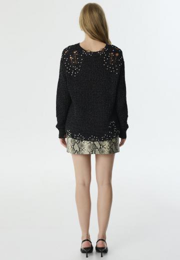 Длинный пуловер