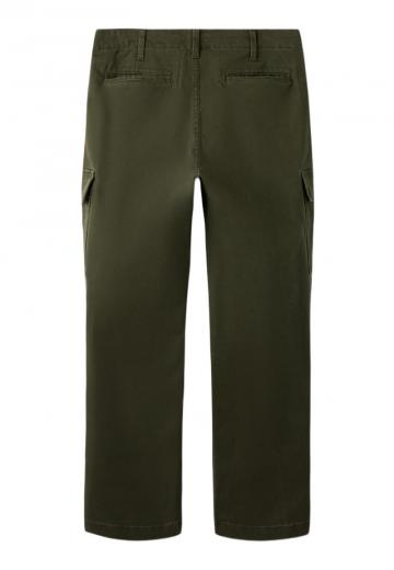 Брюки с накладными карманами