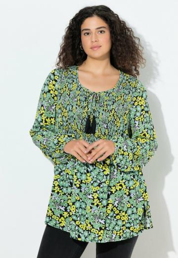 Длинная блузка