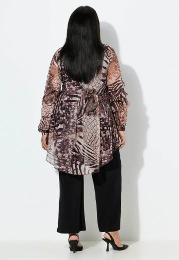 Длинная блузка