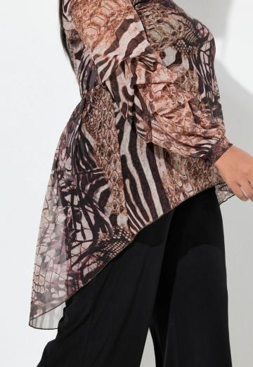 Длинная блузка