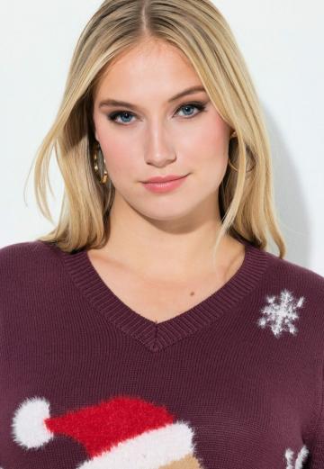 Длинный пуловер