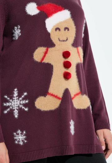 Длинный пуловер