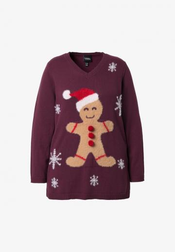 Длинный пуловер