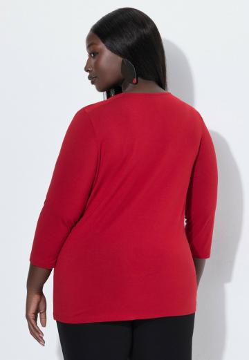 Майка с рукавом три четверти