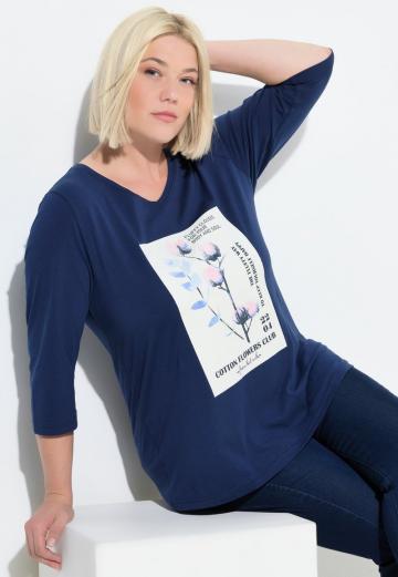 Майка с рукавом три четверти