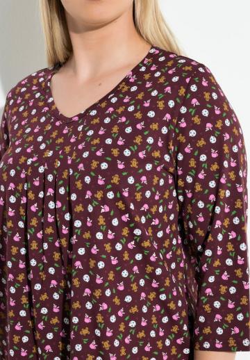 Майка с рукавом три четверти