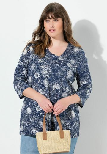 Майка с рукавом три четверти