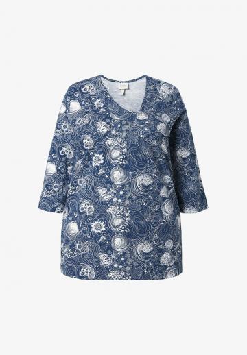 Майка с рукавом три четверти