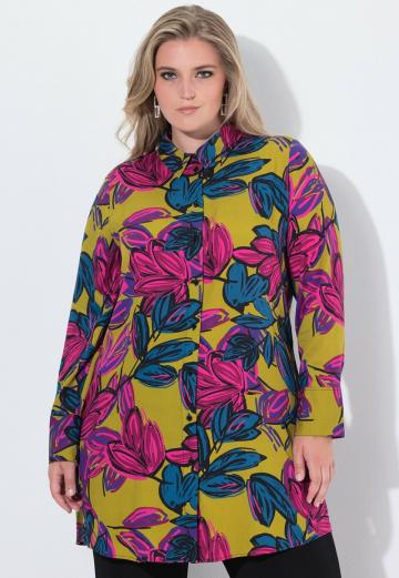 Длинная блузка