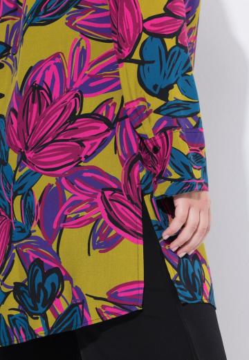 Длинная блузка