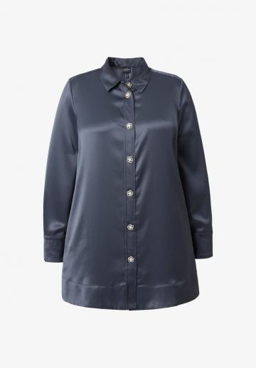 Атласная блузка