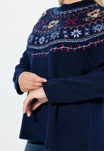 Длинный пуловер