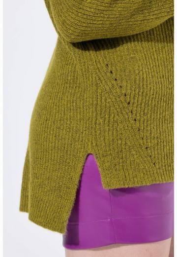 Длинный пуловер