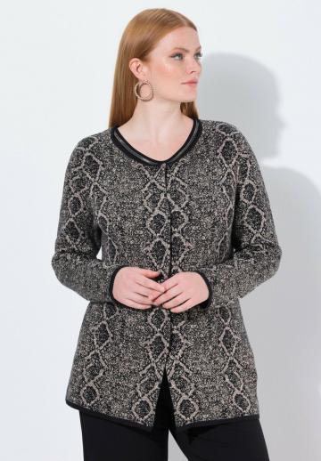 Жаккардовая кофта