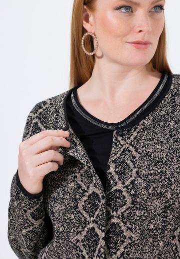 Жаккардовая кофта