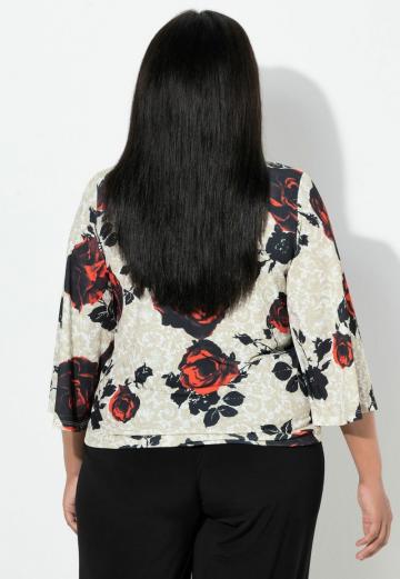 Майка с рукавом три четверти