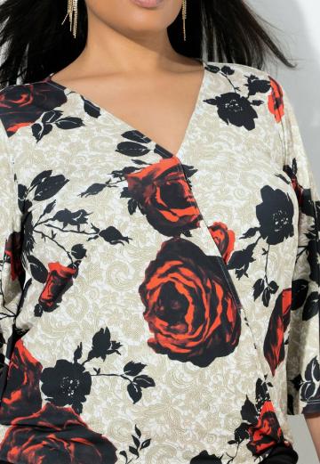 Майка с рукавом три четверти