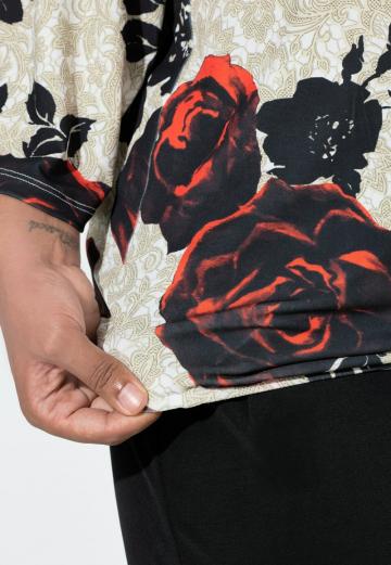 Майка с рукавом три четверти