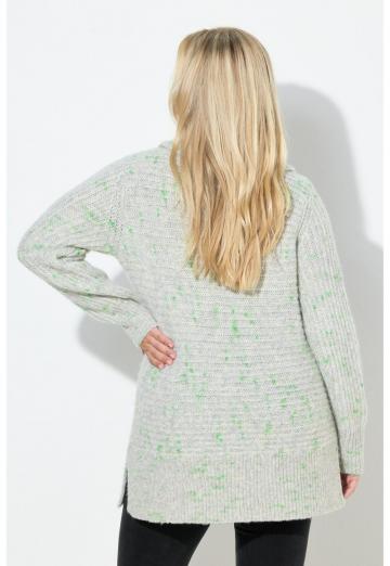 Длинный пуловер