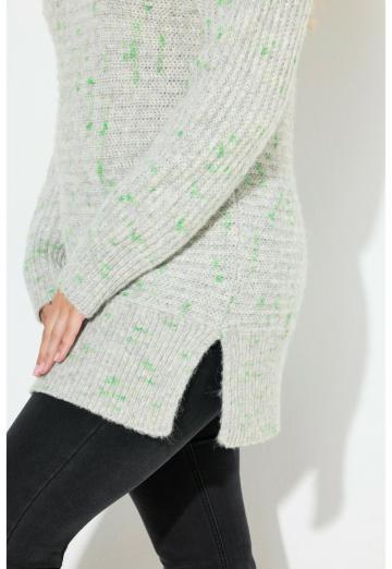 Длинный пуловер