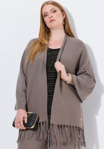 Длинный кардиган