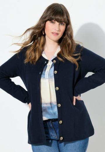 Длинный кардиган