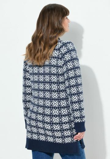 Жаккардовая кофта