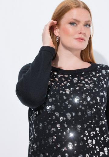 Длинный пуловер