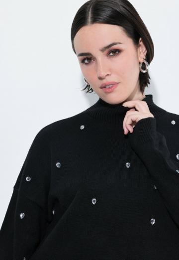 Длинный пуловер